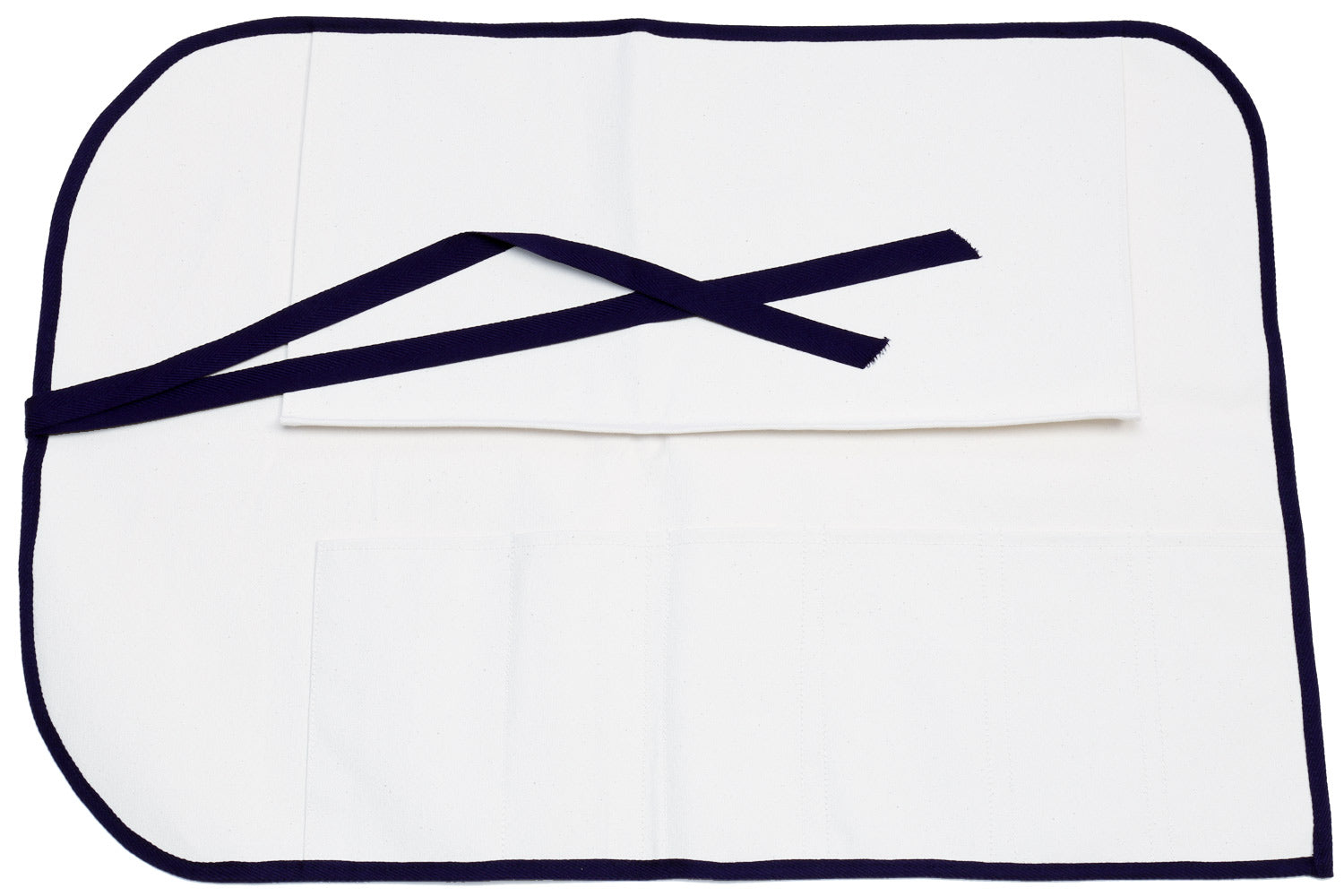 Yoshihiro Japanese Knife Cotton Pouch Bag White Color (6 Slots) Hot on Sale