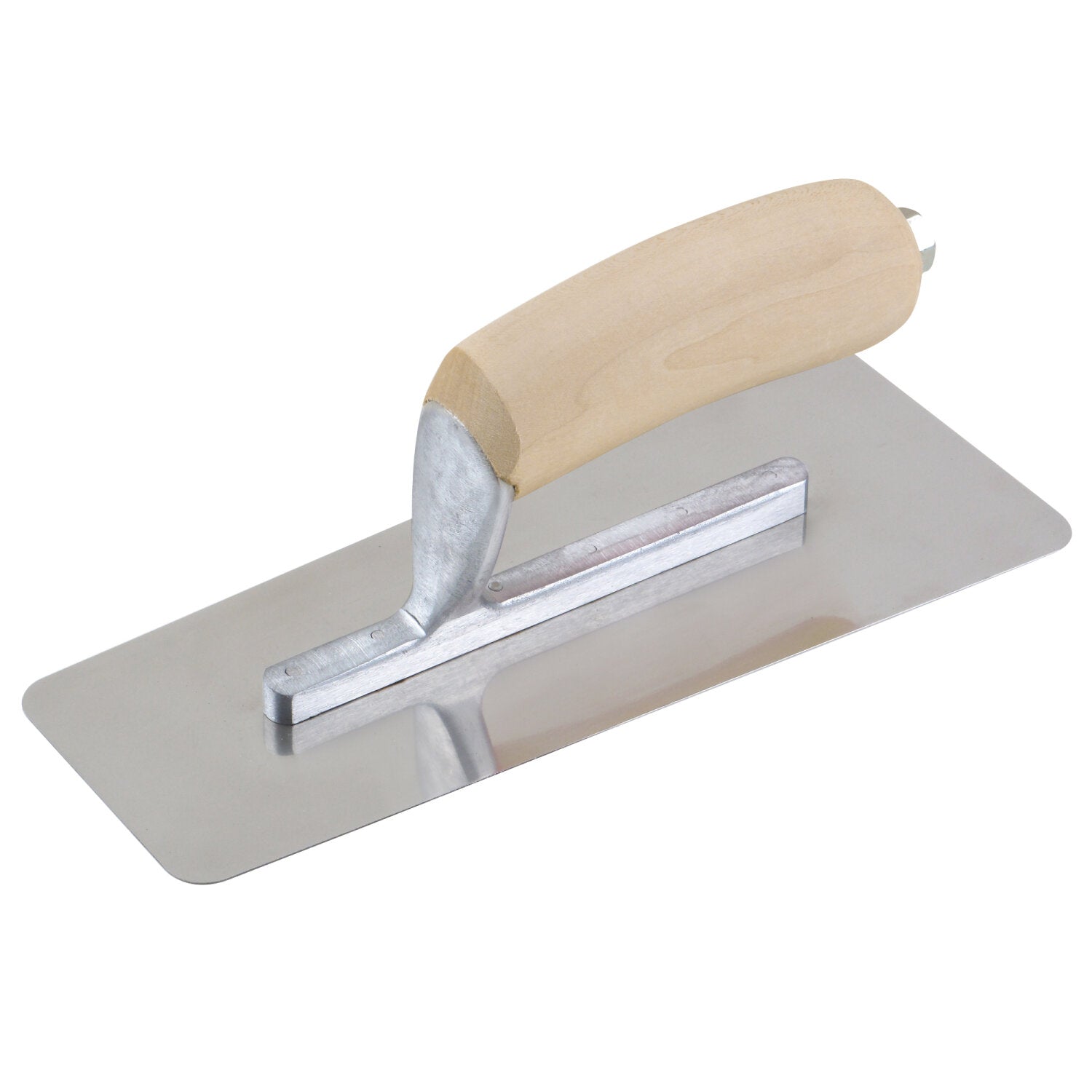 Kraft Tool PL627 8″ x 3″ (203x76mm) Stainless Steel Venetian Trowel with Wood Handle Online Hot Sale