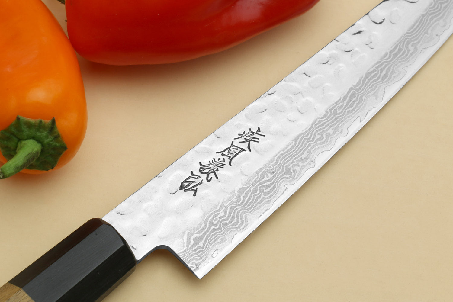 Yoshihiro VG-10 46 Layers Damascus Petty Utility Japanese Chef Knife (6” (150mm)) (Ambrosia Handle) Online Hot Sale
