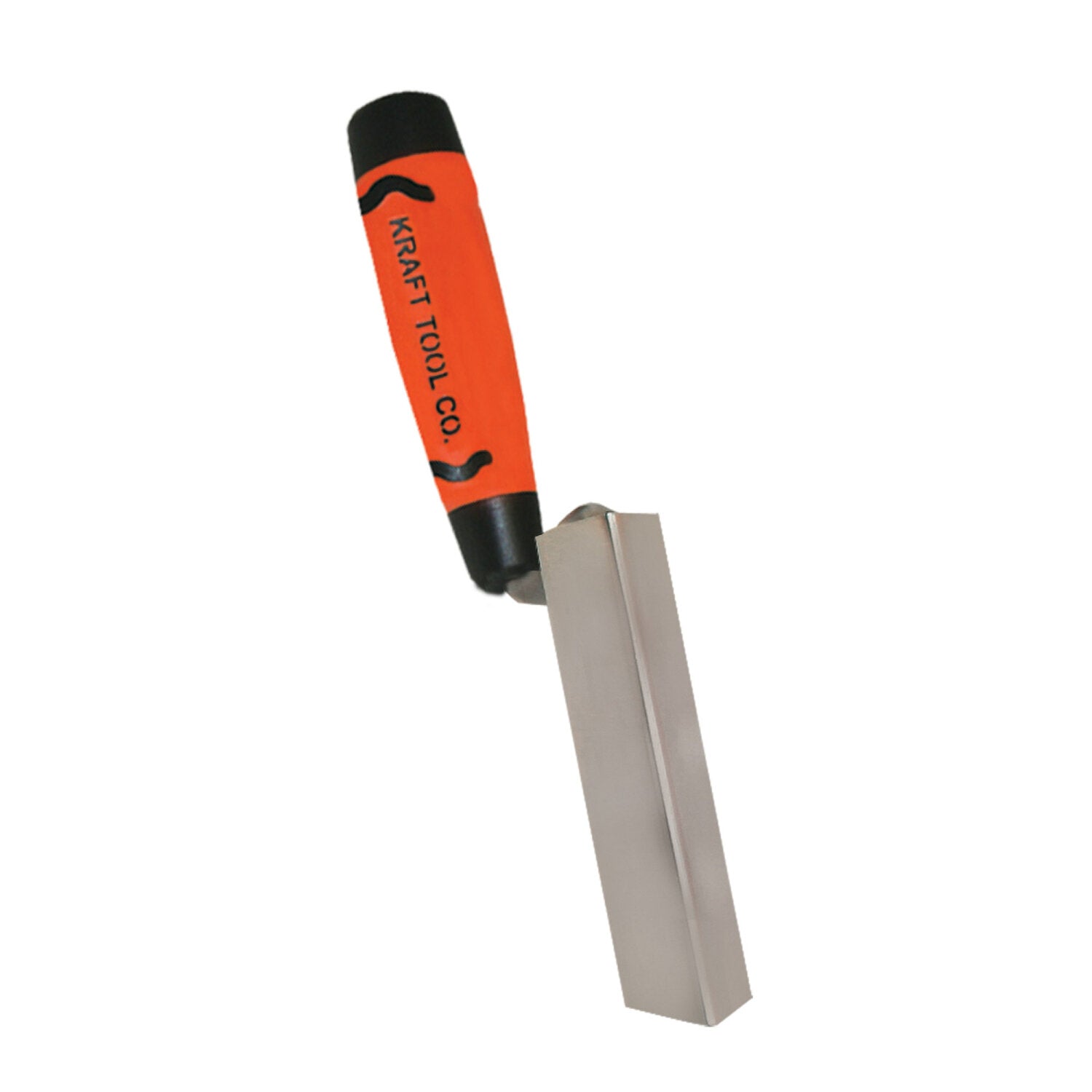Kraft Tool PL580PF 3-1/8″ x 1/2″ Stainless Steel Inside Corner Trowel with ProForm Handle on Sale