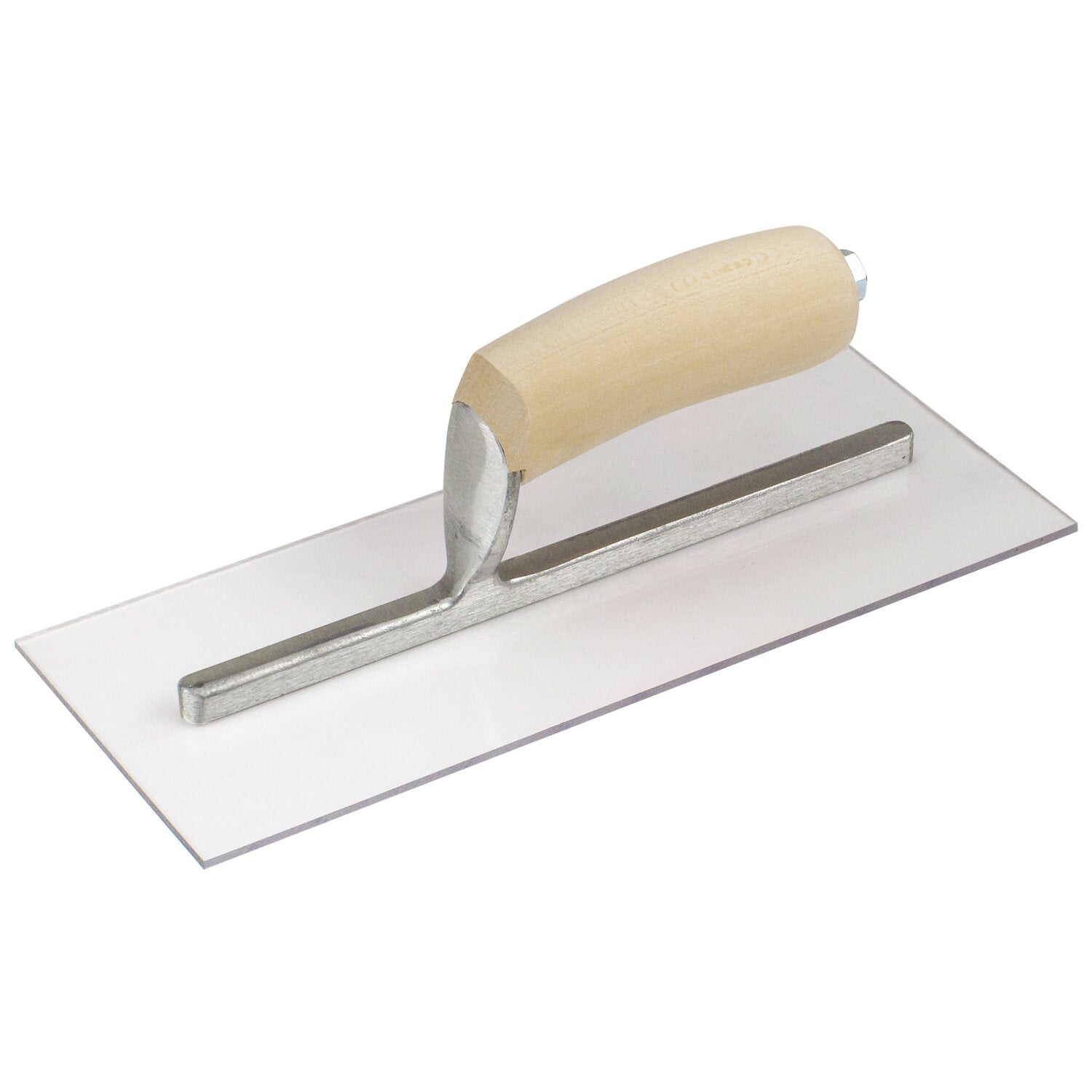 Kraft Tool PL658 11″ x 4-1/2″ Square End Plexi-Plastic Trowel with Camel Back Wood Handle Online Sale