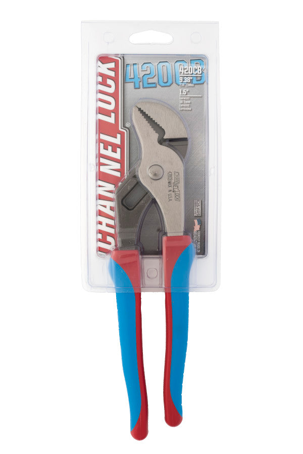 Channellock 420CB Code Blue 9.5″ Straight Jaw Tongue & Groove Pliers Supply