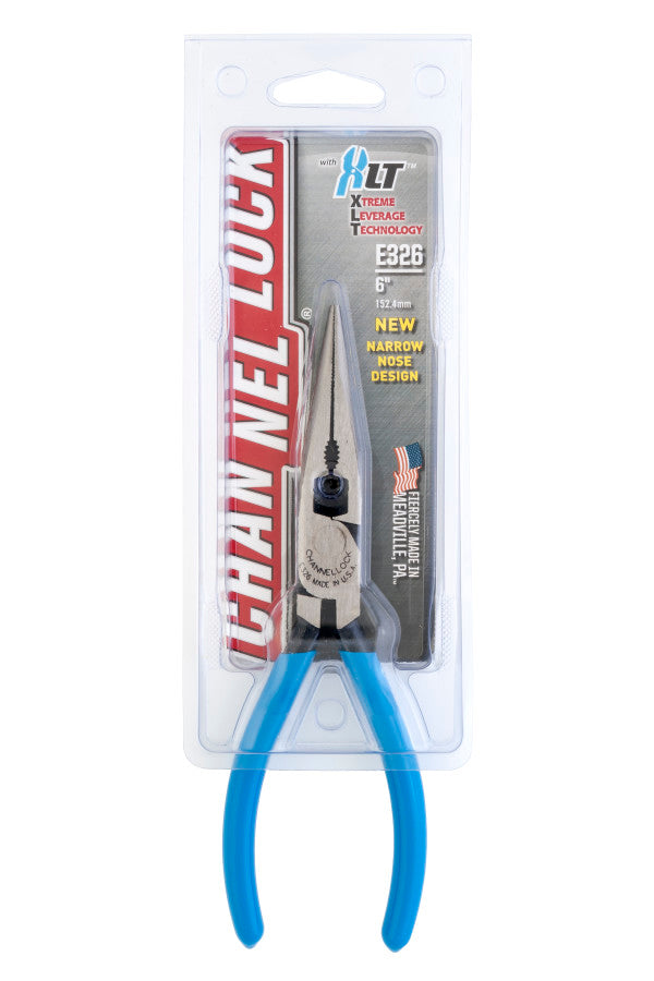 Channellock 326 6-Inch XLT™ Combination Long Nose Pliers with Cutter on Sale