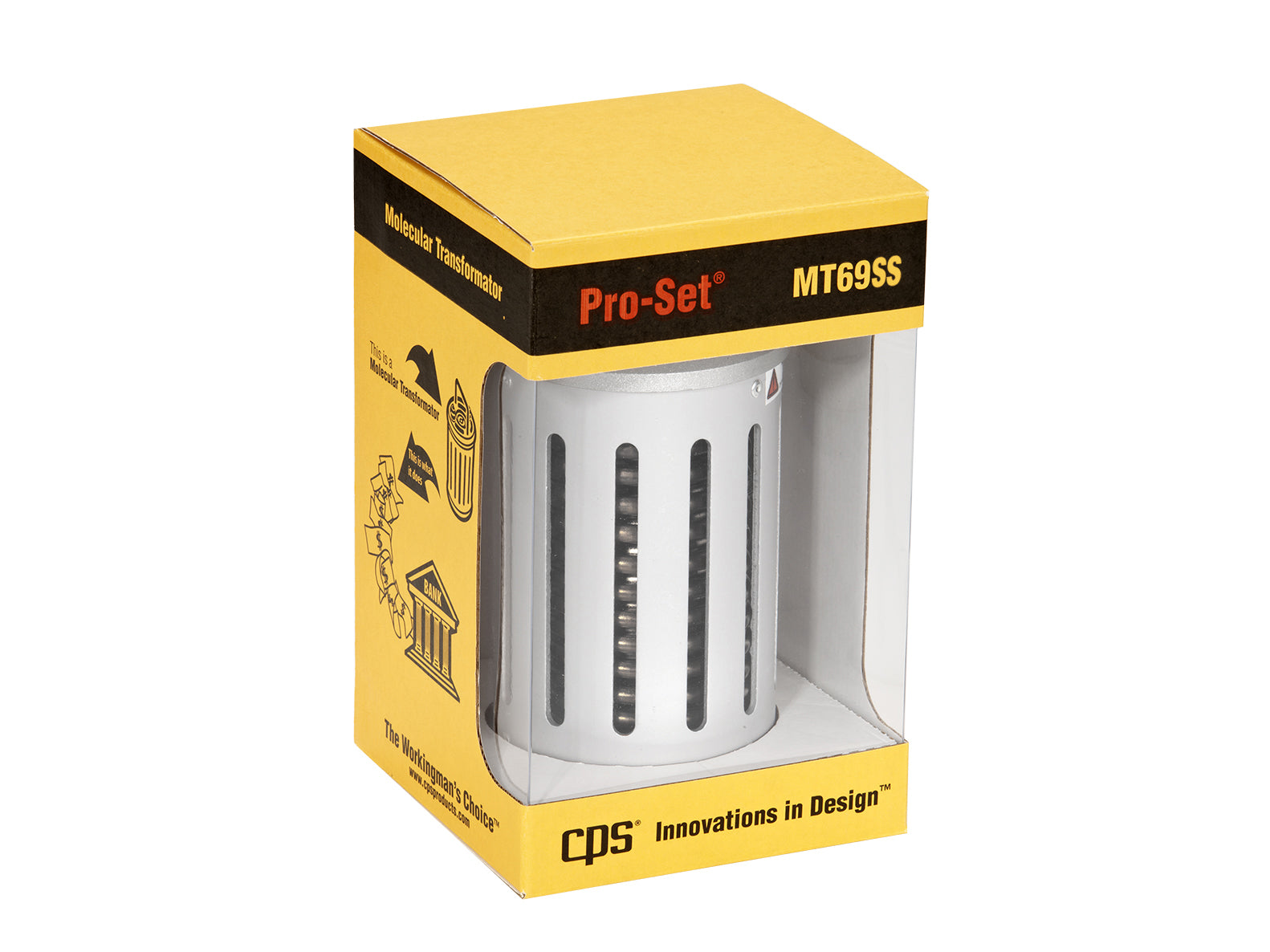 CPS MT69SS Pro-Set® Molecular Transformator, Stainless Steel Heat Exchanger Fashion
