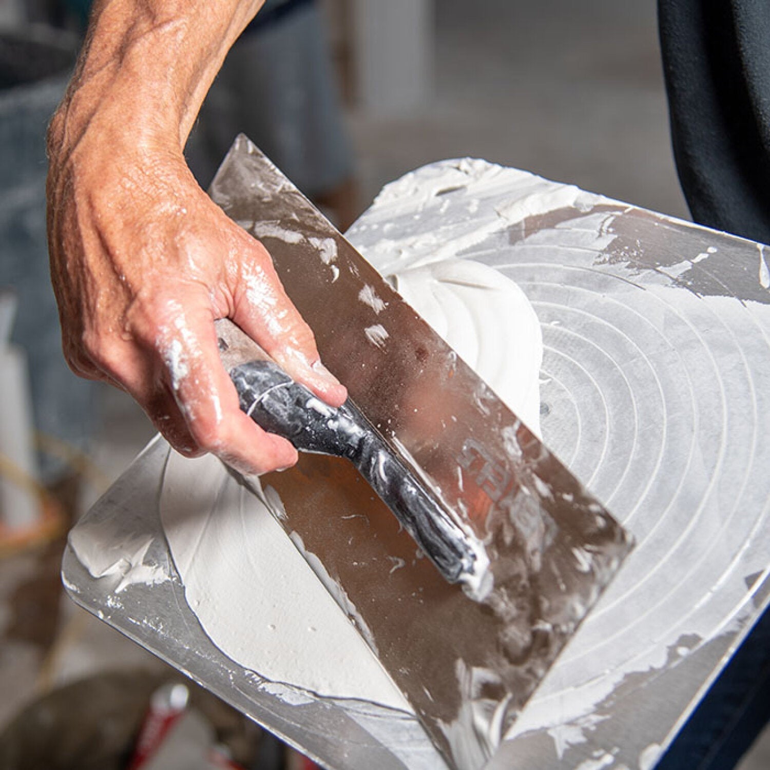 Level5 4-971 12″ Drywall Finishing Trowel with 0.7mm Curved Blade Online now