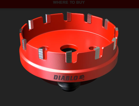 Diablo Tools DHS2500CF 2-1/2″ Steel Demon™ Carbide Teeth Hole Cutter Fashion
