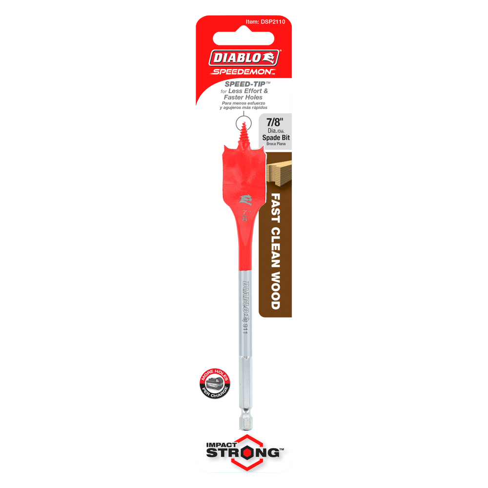 Diablo Tools DSP2110 7/8″ x 6″ SPEEDemon™ Spade Bit Sale