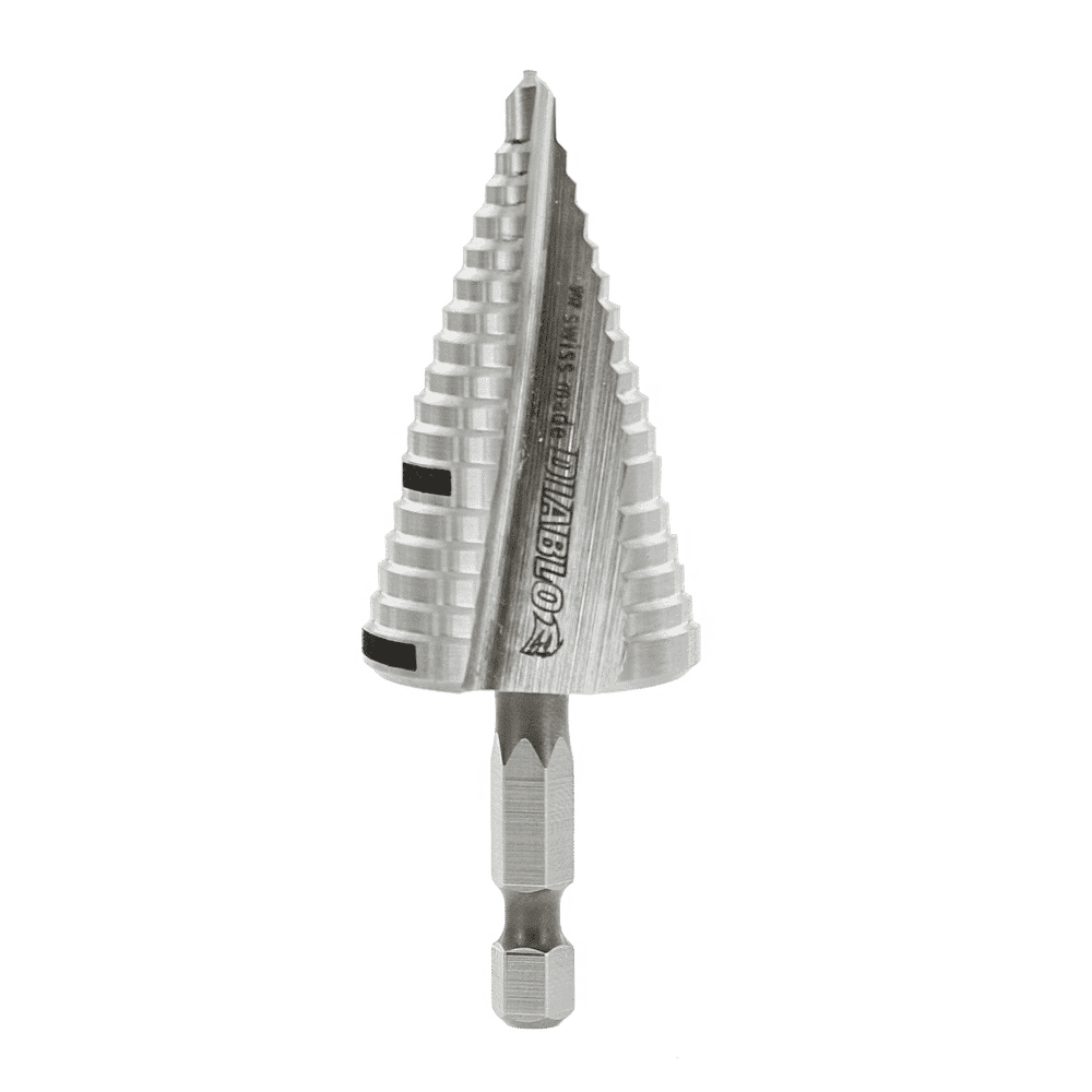 Diablo Tools DSD1125S17 7/8 in. – 1-1/8 in. Impact Step Drill Bit (17 Steps) on Sale