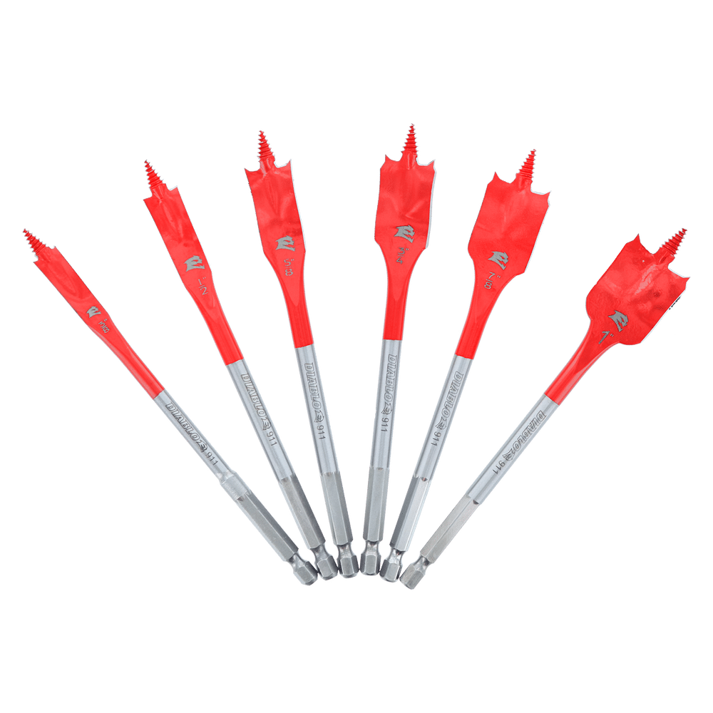 Diablo Tools DSP2920-S6 6 pc SPEEDemon™ Spade Bit Set on Sale
