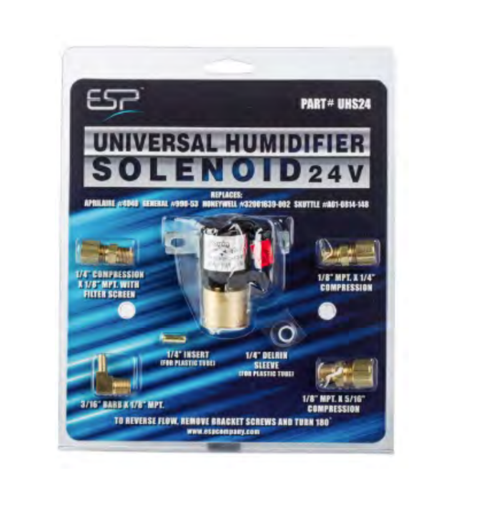 ESP UHS24 Universal Humidifier Solenoid Sale