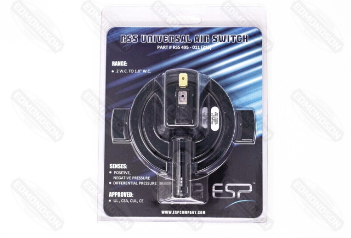 ESP Cleveland Controls RSS-495-011 Field Adjustable Pressure Switch – Gas on Sale