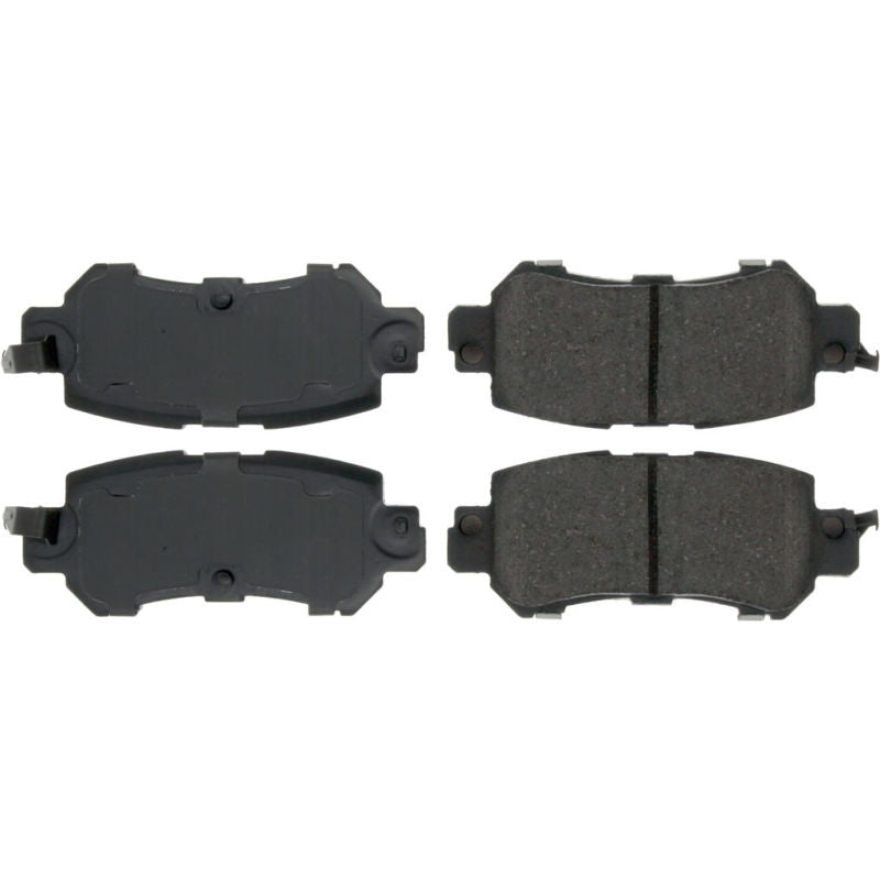 Centric Posi-Quiet Semi-Metallic Brake Pads w/Hardware – Front Fashion