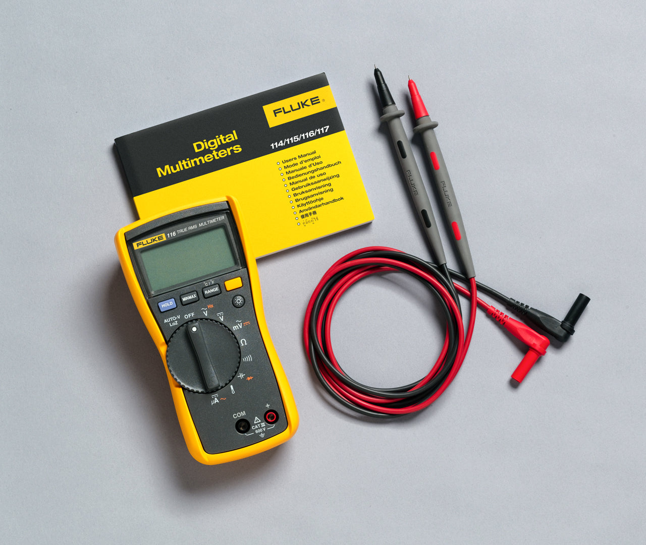 Fluke 116 Digital HVAC Multimeter with Temperature and Microamps Online Sale