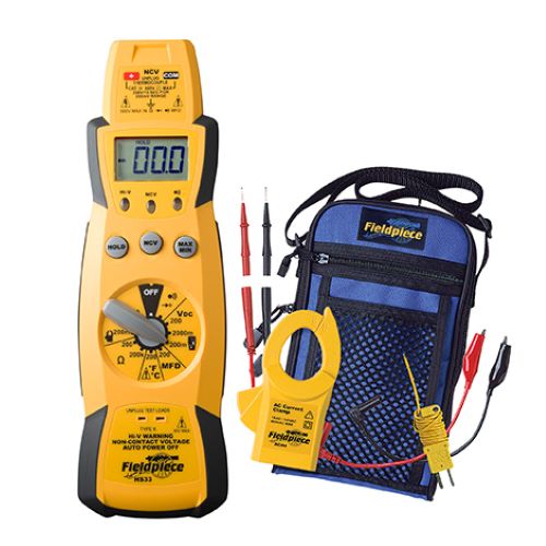 Fieldpiece HS33 Stick Style Multimeter Manual Ranging on Sale